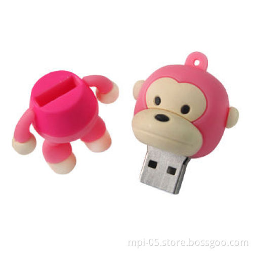 Custom monkey gift USB flash drive
